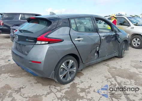 2019 Nissan Leaf Sl Plus z USA, uszkodzony, nr VIN 1N4BZ1CP3KC320806